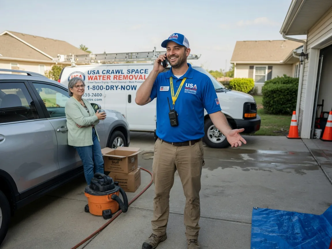 Crawl Space Water Removal Milburn, OK FAQs